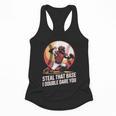 Steal That Base I Double Dare You Baseball Catcher Flowy Tank