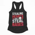 Stealing Hearts Like I Steal Bases Cute Baseball Kids Flowy Tank Stealing Hearts Like I Steal Bases Cute Baseball Kids Flowy Tank