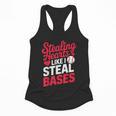 Stealing Hearts Like I Steal Bases Cute Baseball Valentine Flowy Tank Stealing Hearts Like I Steal Bases Cute Baseball Valentine Flowy Tank