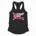 Strike Out Cancer Breast Cancer Awareness Baseball Warrior Flowy Tank Strike Out Cancer Breast Cancer Awareness Baseball Warrior Flowy Tank