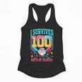 I Survived 100 Days Of School Baseball Drip Students Teacher Flowy Tank I Survived 100 Days Of School Baseball Drip Students Teacher Flowy Tank