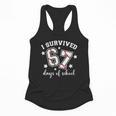 I Survived 67 Days Of School Baseball Six Seven Teacher Flowy Tank