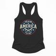 Team America 1776 4th Of July Patriotic Baseball Flowy Tank Team America 1776 4th Of July Patriotic Baseball Flowy Tank