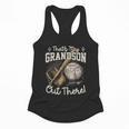 That's My Grandson Out There Jersey Number 56 Baseball Flowy Tank That's My Grandson Out There Jersey Number 56 Baseball Flowy Tank