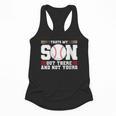 Thats My Son Out There And Not Yours Baseball Mom Flowy Tank Thats My Son Out There And Not Yours Baseball Mom Flowy Tank