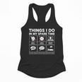 Things I Do Spare Time Baseball Player Men Women Kids Flowy Tank Things I Do Spare Time Baseball Player Men Women Kids Flowy Tank