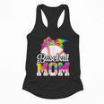 Tie Dye Baseball Mom Baseball Mama Sport Mother's Day Flowy Tank