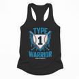 Type 1 Warrior Diabetes Awareness Baseball Enthusiasts Flowy Tank