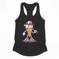 USA Patriotic Baseball Ice Cream Cone Freedom Flowy Tank USA Patriotic Baseball Ice Cream Cone Freedom Flowy Tank