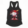 Valentine Baseball Heart Drip Sport Love Valentines Day Boys Flowy Tank Valentine Baseball Heart Drip Sport Love Valentines Day Boys Flowy Tank