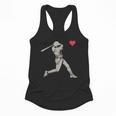 Valentines Day Baseball Batter Silhouette Heart Men Boy Kids Flowy Tank Valentines Day Baseball Batter Silhouette Heart Men Boy Kids Flowy Tank