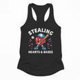 Valentines Day Baseball Stealing Hearts Bases Boys Kids Men Flowy Tank Valentines Day Baseball Stealing Hearts Bases Boys Kids Men Flowy Tank