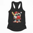 Valentines Day Heart Baseball Drip Ice Cream Boys Kids Men Flowy Tank Valentines Day Heart Baseball Drip Ice Cream Boys Kids Men Flowy Tank