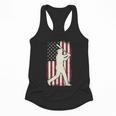 Vintage American Flag Baseball Batter Patriotic Home Run Flowy Tank Vintage American Flag Baseball Batter Patriotic Home Run Flowy Tank