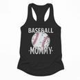 Vintage Baseball Mommy Mother's Day Sports Lover Mom Flowy Tank