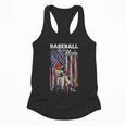 Vintage USA Flag Baseball Player Proud Baseball Mom Flowy Tank Vintage USA Flag Baseball Player Proud Baseball Mom Flowy Tank