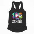 Women's 100 Days Of School Dripping Baseball Boys Kids Teacher Flowy Tank Women's 100 Days Of School Dripping Baseball Boys Kids Teacher Flowy Tank
