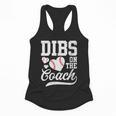Womens Dibs On The Coach Coach's Wife Quote Baseball Mom Flowy Tank Womens Dibs On The Coach Coach's Wife Quote Baseball Mom Flowy Tank