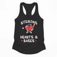 Women's Valentines Day Baseball Stealing Hearts Bases Boys Kids Men Flowy Tank Women's Valentines Day Baseball Stealing Hearts Bases Boys Kids Men Flowy Tank