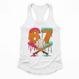 67 Ice Cream Drip Baseball Number 67 Player 67th Birthday Flowy Tank