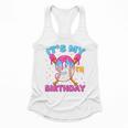 9th Birthday Baseball 9 Year Old Ice Cream Drip Boy Baseball Premium Tri-Blend Flowy Tank