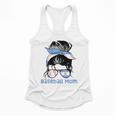 Argentina Baseball Mom Messy Bun Flowy Tank