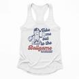Take Me Out To The Ball Game Retro Peanuts Baseball Sports Flowy Tank