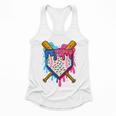 Baseball Boys Ice Cream Drip Baseball Flowy Tank