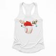Baseball Christmas Reindeer Santa Hat Sports Player Xmas Flowy Tank Baseball Christmas Reindeer Santa Hat Sports Player Xmas Flowy Tank