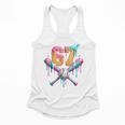 Baseball Drip 67 Six Seven Number 67 Player 67th Birthday Flowy Tank
