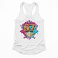 Baseball Drip Jersey Number 67 For Players & 67th Birthday Premium Tri-Blend Flowy Tank Baseball Drip Jersey Number 67 For Players & 67th Birthday Premium Tri-Blend Flowy Tank