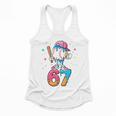 Baseball Drip Number 67 Six Seven Meme Ice Cream Dripping Flowy Tank
