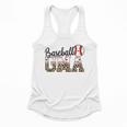Baseball Gma Women BallPark Gma Baseball Mom Mother's Day Flowy Tank
