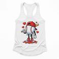 Baseball Ice Cream Drip Valentines Day Sports For Kids Boys Flowy Tank Baseball Ice Cream Drip Valentines Day Sports For Kids Boys Flowy Tank