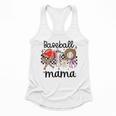 Baseball Mama Baseball Mom Cute T-Ball Mom Ballpark Mom Flowy Tank