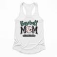 Baseball Mom Green Varsity Baseball Mama Cute Mother's Day Flowy Tank