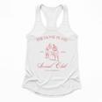 Baseball Mom Home Plate Social Club Mother's Day Flowy Tank