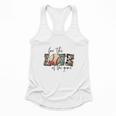 Baseball Mom Leopard For The Love Of The Game Bleached Women Flowy Tank Baseball Mom Leopard For The Love Of The Game Bleached Women Flowy Tank