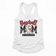 Baseball Mom Red Varsity Baseball Mama Cute Mother's Day Flowy Tank