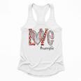 Baseball Mom Shirt Heart Love Baseball Nannylife Flowy Tank