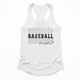 Baseball Mom Vintage Sporty Humor Flowy Tank