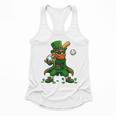 Baseball St Patricks Day Leprechaun Boys Girls Men Women Flowy Tank