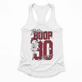 Betty Boop Baseball Logo Jersey With Stars Cute Cartoon Flowy Tank
