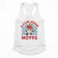 Calm Your Mitts Baseball Mom Sport Lover Flowy Tank