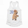 Capybara Calm Your Mitts Baseball Mom Sport Lover Tee Flowy Tank Capybara Calm Your Mitts Baseball Mom Sport Lover Tee Flowy Tank