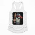 Cool Dollar Bill Guy With Cap And Baseball Costume Premium Tri-Blend Flowy Tank
