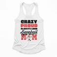Crazy Proud Always Loud Baseball Mom Saying Flowy Tank Crazy Proud Always Loud Baseball Mom Saying Flowy Tank