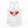 Cute Baseball &Cupid Wings Happy Valentines Boys Men Flowy Tank