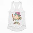 Cute Baseball Ice Cream Drip For Girls & Boys 2 Sides Flowy Tank Cute Baseball Ice Cream Drip For Girls & Boys 2 Sides Flowy Tank