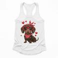 Dachshund Valentines Day Wiener Dog Lover Weenie Heart Raglan Baseball Tee Flowy Tank Dachshund Valentines Day Wiener Dog Lover Weenie Heart Raglan Baseball Tee Flowy Tank
